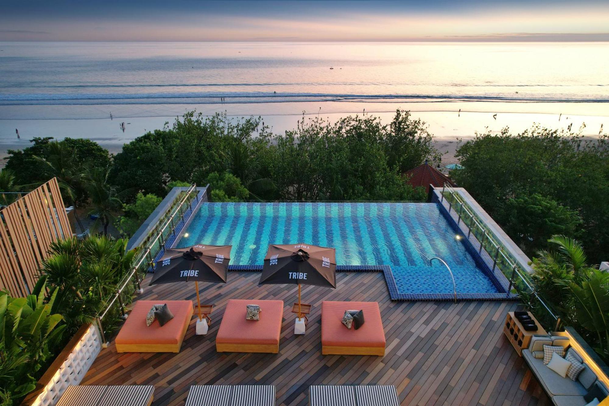 Tribe Bali Kuta Beach Buitenkant foto